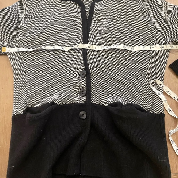 Anthropologie Sparrow Birdseye Sweater Blazer - Picture 7 of 7